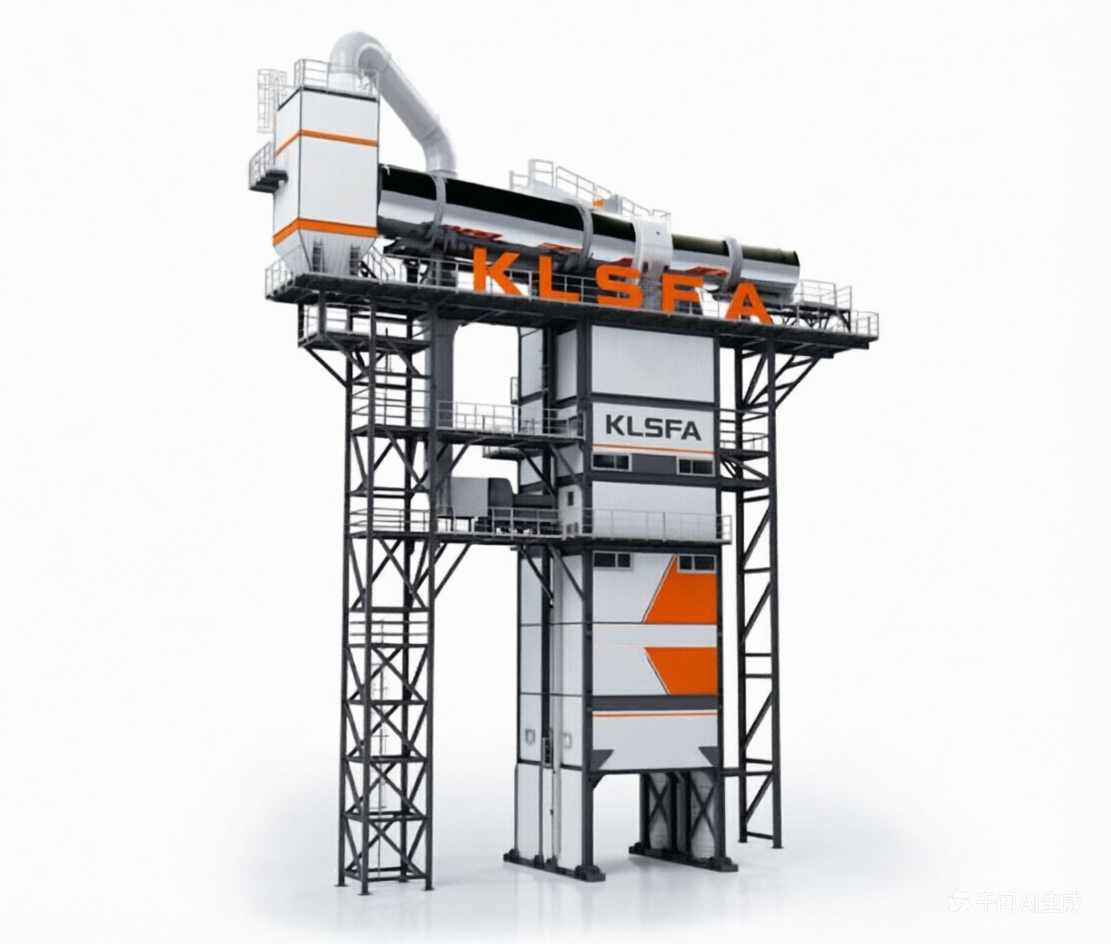 LBRN Series Counter-flow Integrated Asphalt Batching Plant