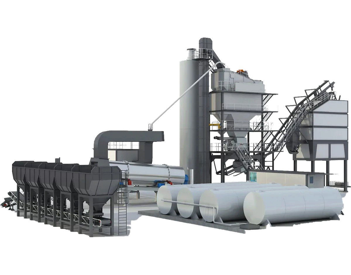 LB Series Side-mounted Asphalt Batching Plant