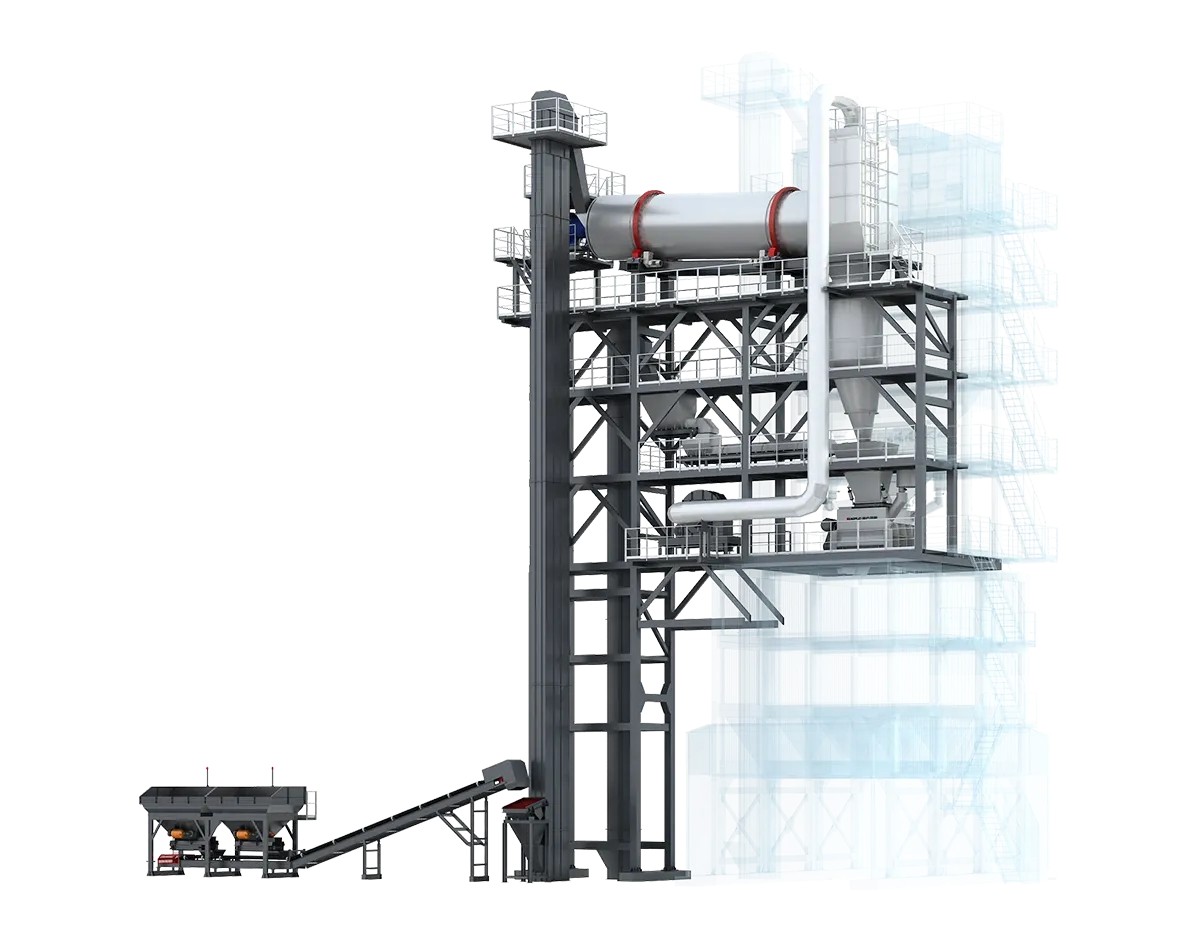LBHR Series Asphalt Mixture Hot Regeneration Plant