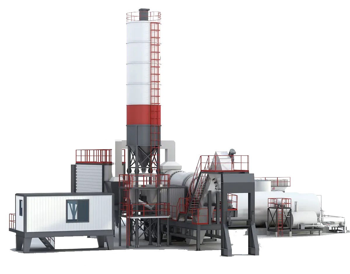 LBYL Series Mobile Continuous Asphalt Batching Plant