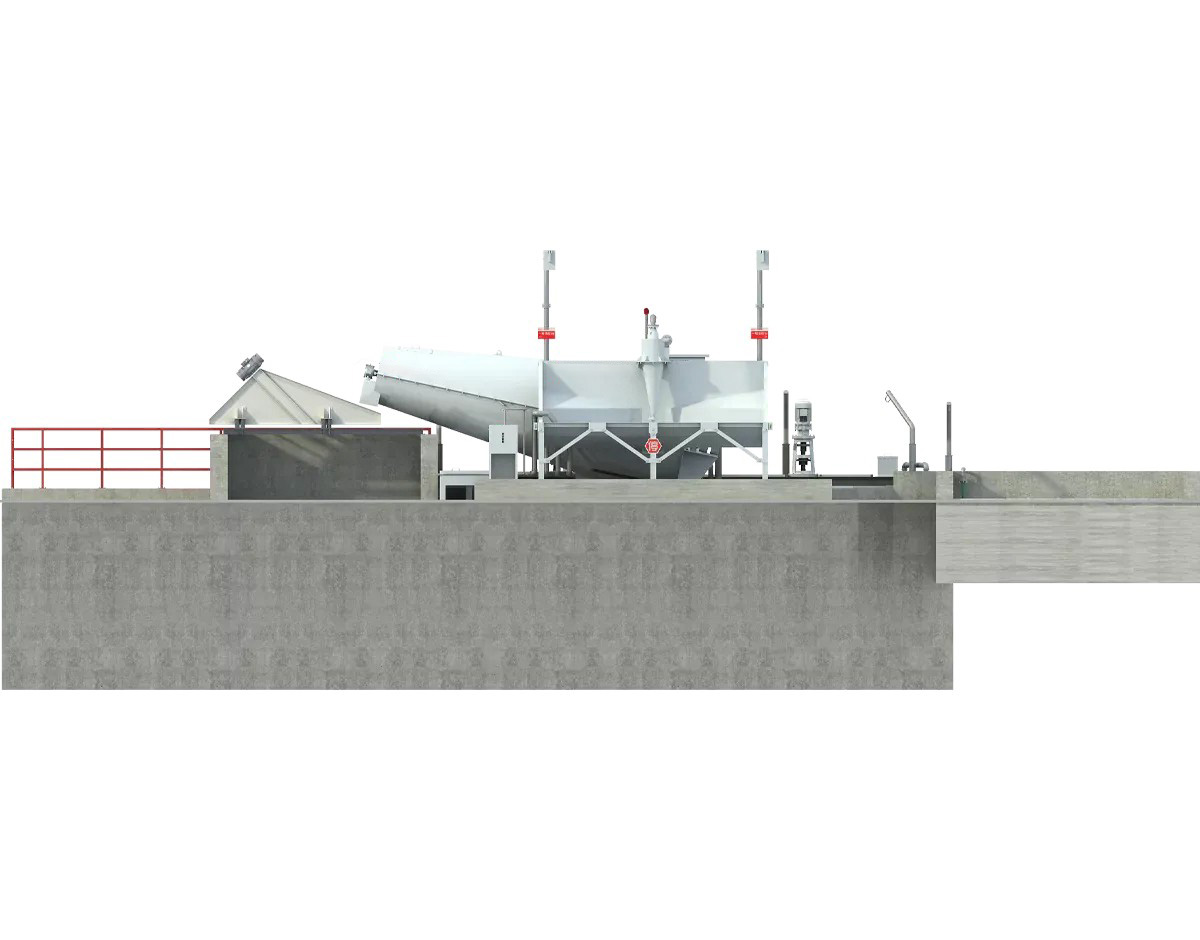 YCRP Series Wet Concrete Recycling Equipment