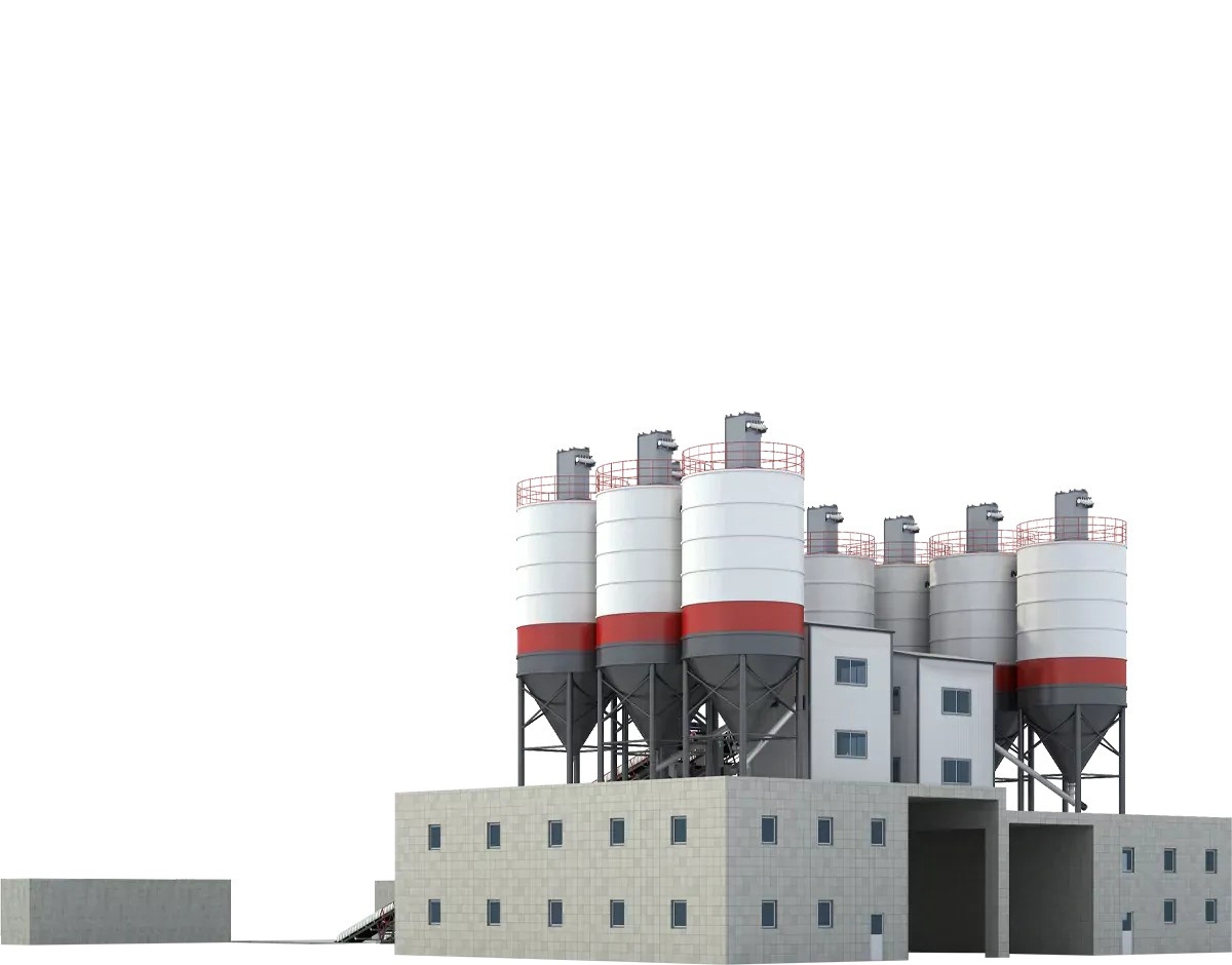 HZN Series Special Concrete Batching Plant for Prefabricated Parts (planetary mixer)