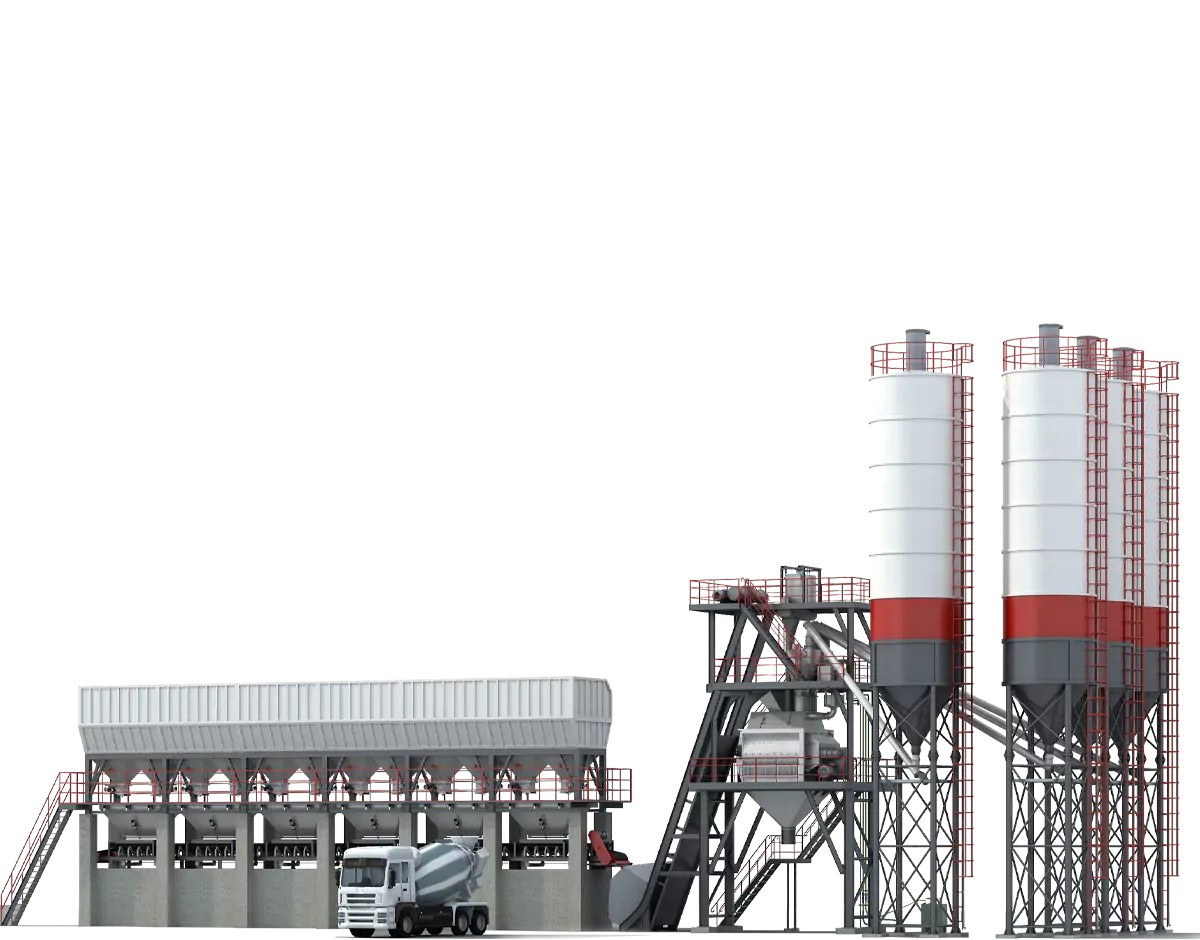 HZS Series Bucket Type Concrete Batching Plant