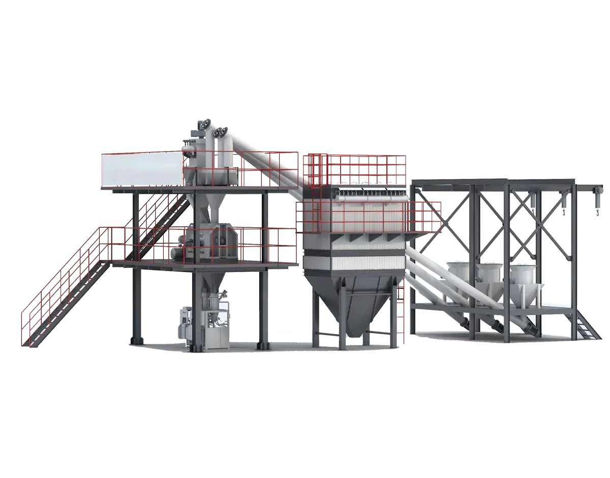 FBE Series Economic Dry Mortar Mixing Plant